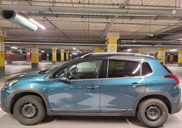 Peugeot 2008 cena 49500 przebieg: 236000, rok produkcji 2016 z Poznań małe 277